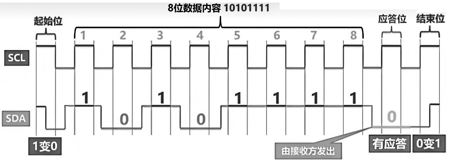 主机发送数据的时序-图