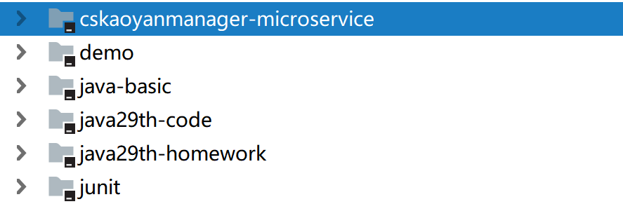 可以打开的idea工程