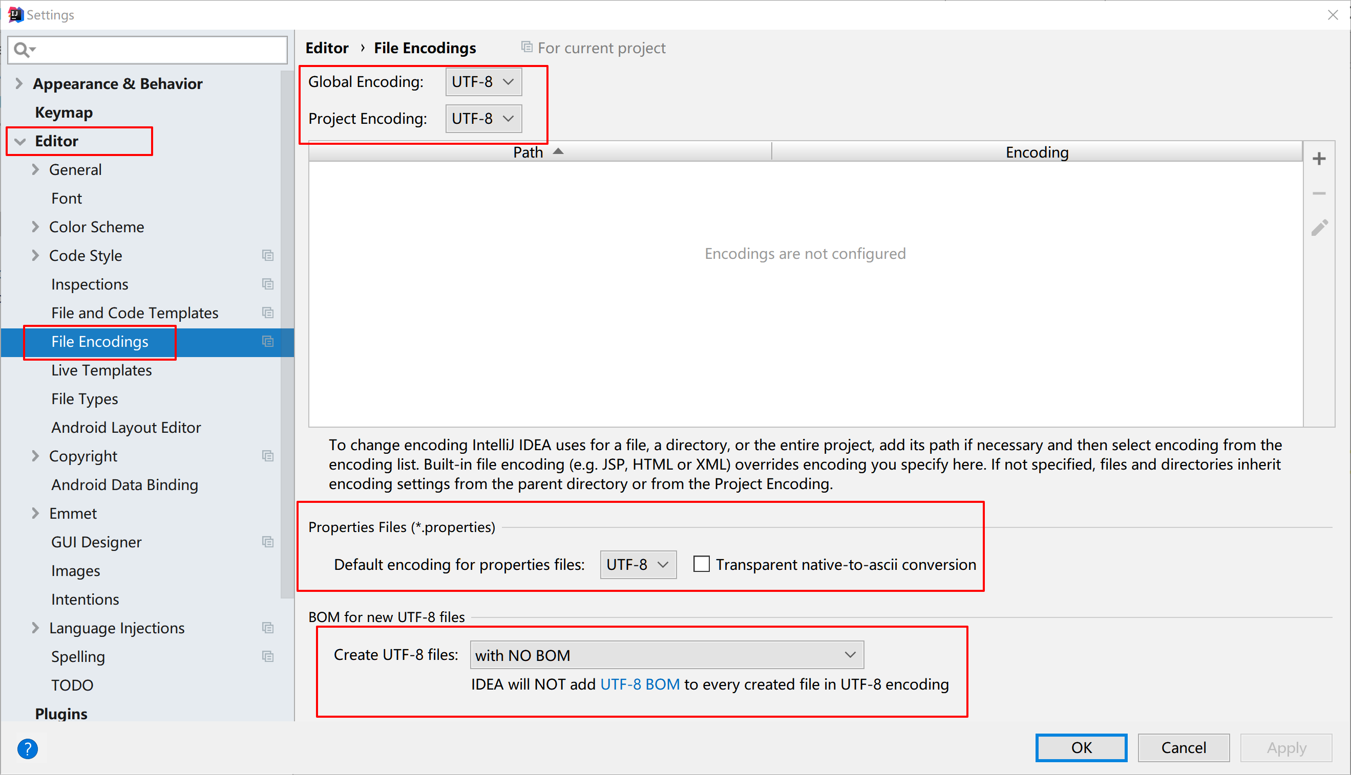 IDEA-设置编码格式-1